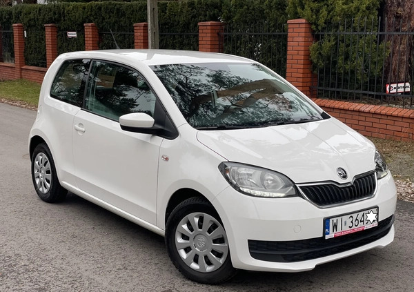 Skoda Citigo cena 20900 przebieg: 256300, rok produkcji 2019 z Józefów małe 172